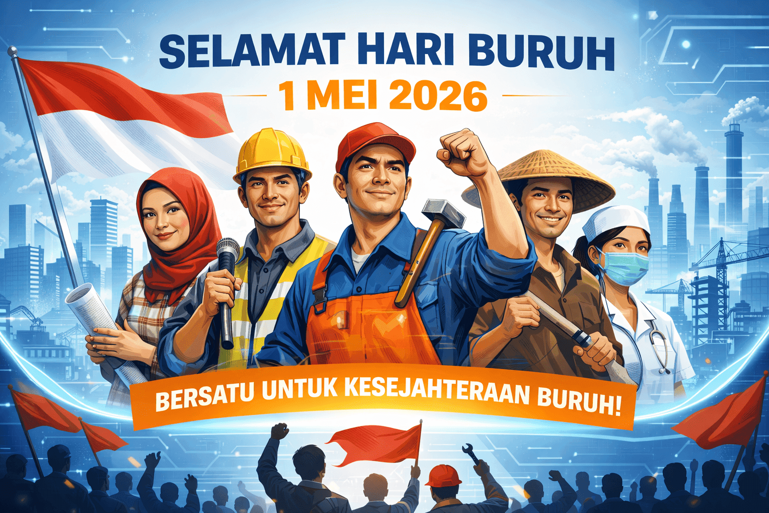 Selamat Hari Buruh Internasional: Apresiasi untuk Para Pekerja