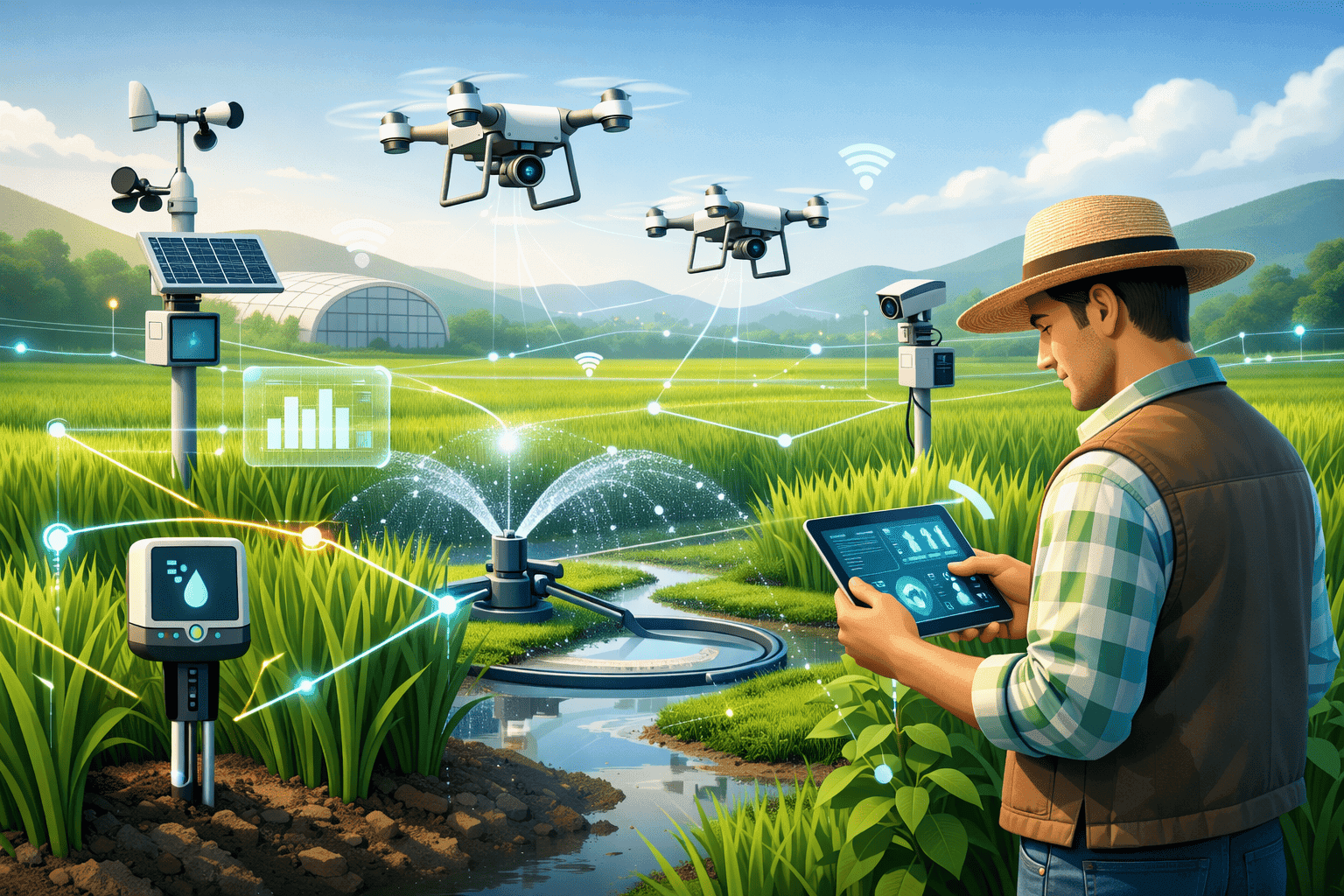 Pemanfaatan Teknologi IoT untuk Pertanian Modern